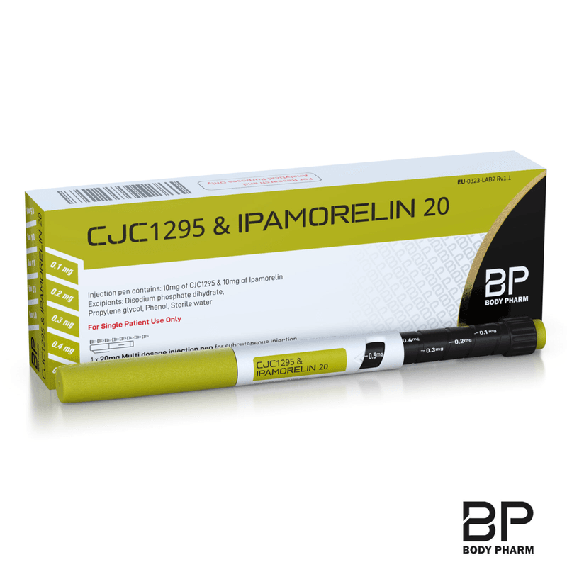 Body Pharm CJC1295 & Ipamorelin 20 Pen — Body Pharm research peptide packshot