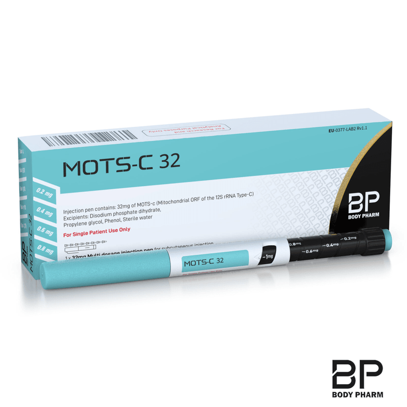 Body Pharm MOTS-C 32 Pen — Body Pharm research peptide packshot