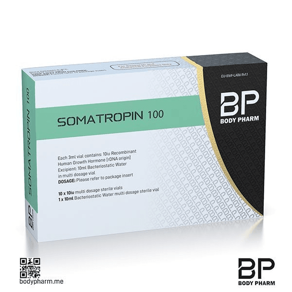 Body Pharm Somatropin 100 (HGH 100iu Kit) packshot