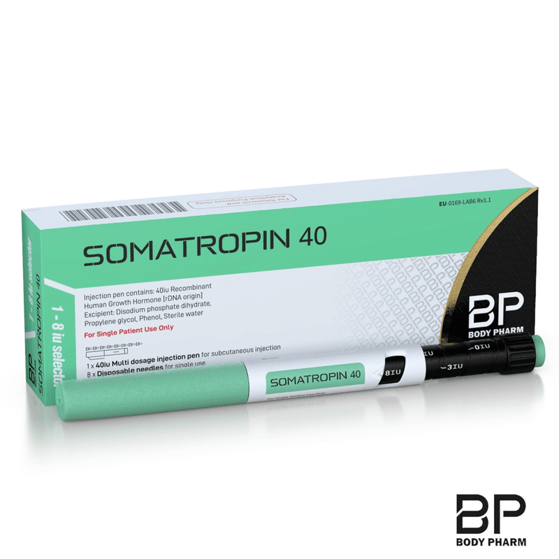 Body Pharm Somatropin 40 Pen (HGH) — Body Pharm research peptide packshot
