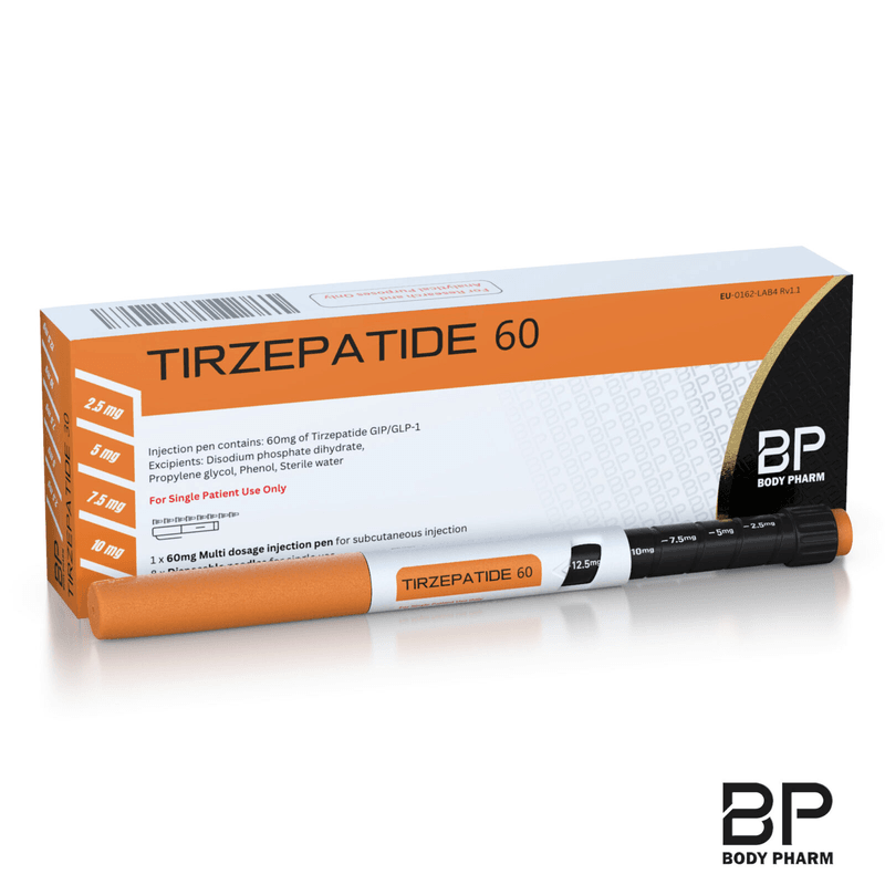 Body Pharm Tirzepatide 60 Pen — Body Pharm research peptide packshot